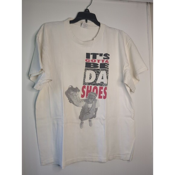 Vintage 90s‎ Nike Michael Jordan Spike Lee Shirt It’s Gotta Be Da Shoes USA Made - Picture 1 of 7